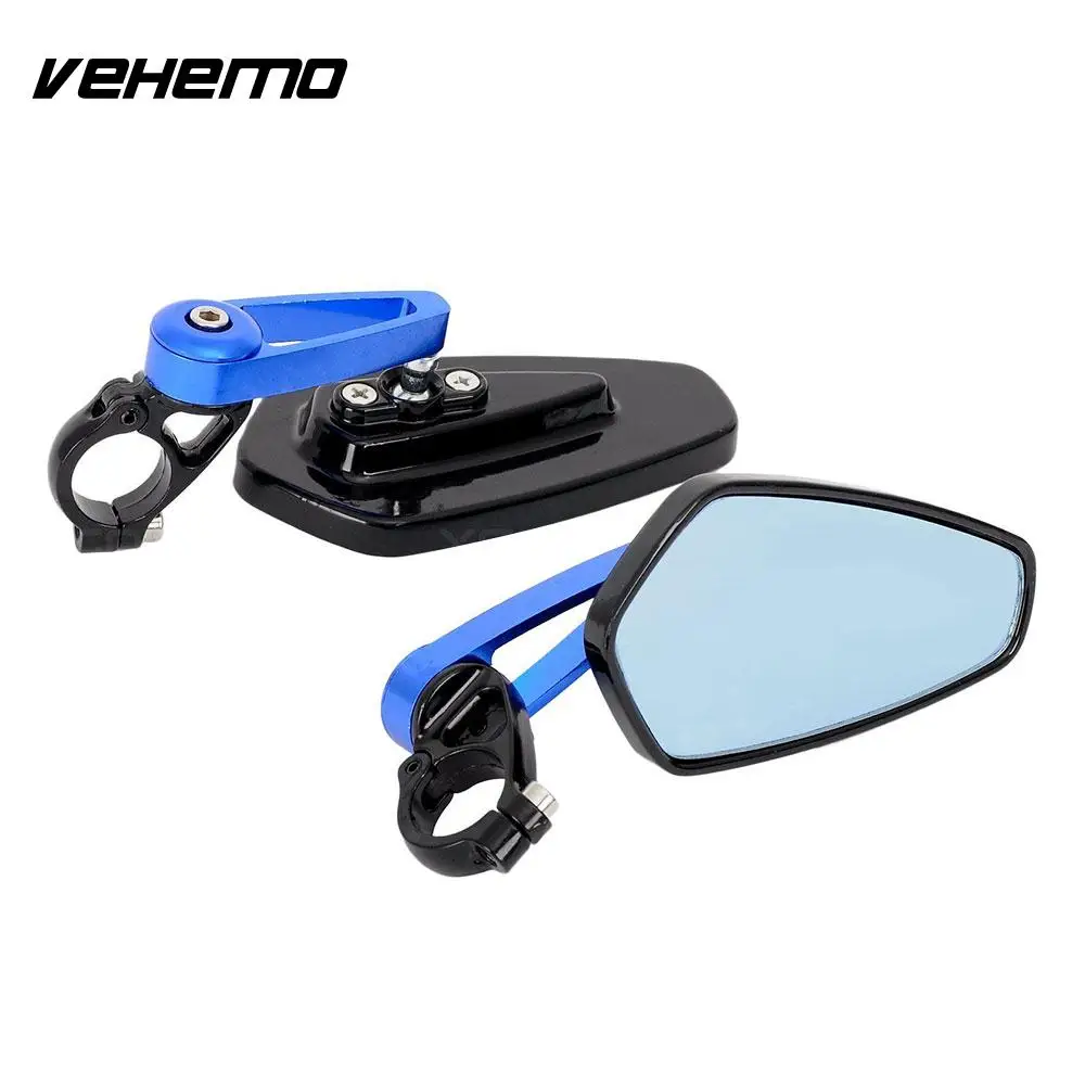 

1 Pair Creative Adjustable Motorcycle Rearview Driving Motorbike Modified Decoration Rearview Mirror High Definition