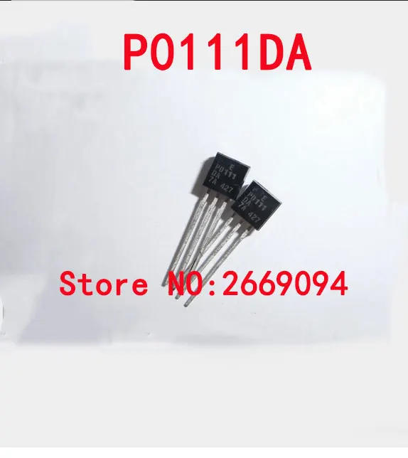 

30 шт./100 шт. P0111DA 0.8A 400 В SCR, TO-92 Бесплатная доставка