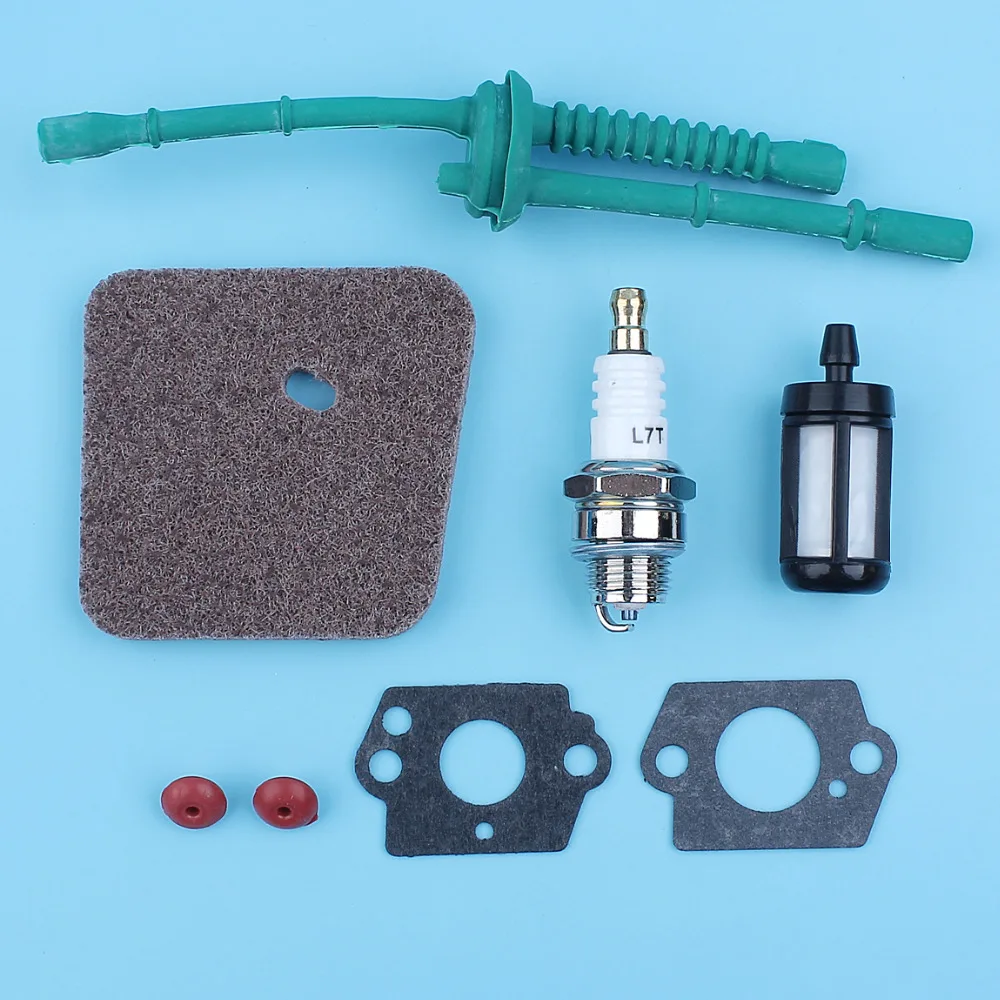 

Air Fuel Filter Carb Check Valve Gaskets Kit Fit Stihl FS38 FS45 FS45C FS46 FS46C FS55 KM55 KM55C KM55R KM55RC HL45 HL45Z HL45DZ