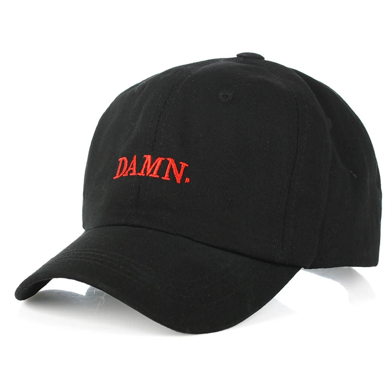Women Men DAMN Letter Embroidery Baseball Cap Summer Unisex Adjustable Cotton Hat Male Female Casual Hip Hop Snapback Cap CP0065 (5)
