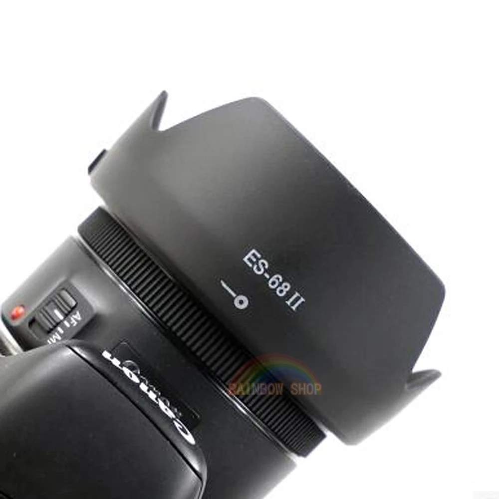 ES-68II бленда объектива 68II Камера защитное устройство для объектива штык реверсивная бленда для объектива USM Canon EF 50 мм f1.8 STM номер для отслеживания