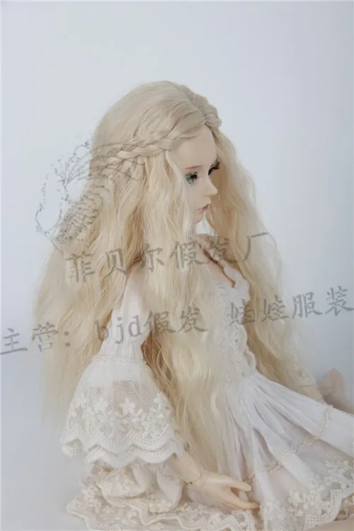 Luodoll Высокое качество парик 1/3 1/4 1/6 bjd кукла волосы парик прокрутки резные рулон пены богиня кудри