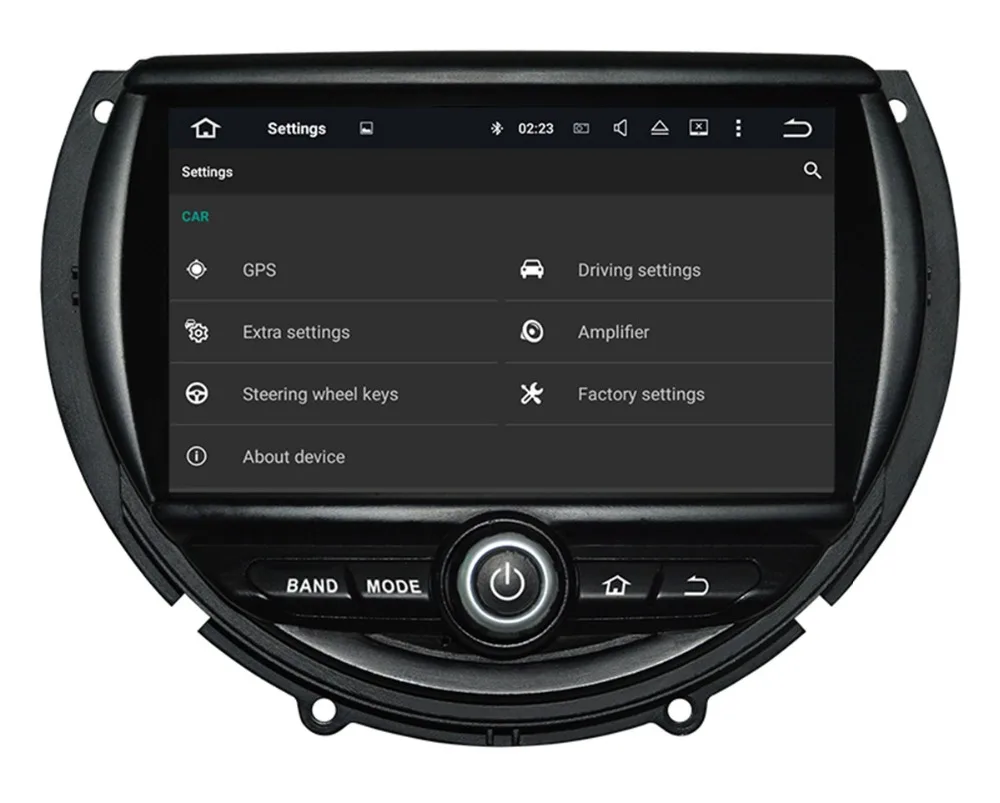Sale Android 8 Car GPS Navigation DVD player Headunit For Mini 2014+ screen head unit multimedia autostereo radio tape recorder IPS 2