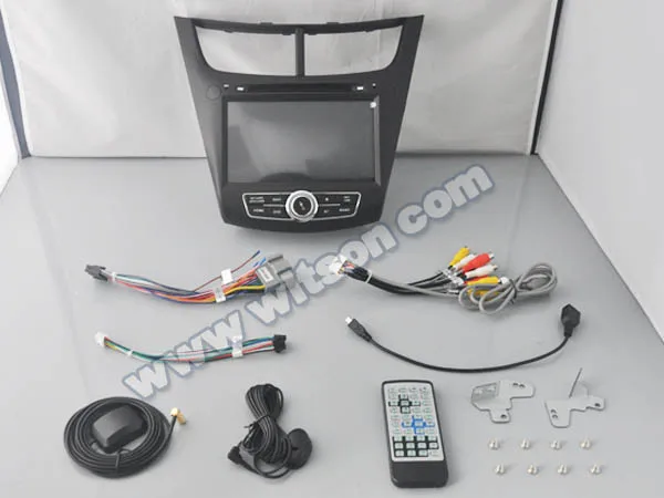 Discount 8" Capacitive Touch Screen Special Car DVD for Chevrolet Sail 2014 2015 2016 2017 with Tire Pressure Monitoring System Support 3