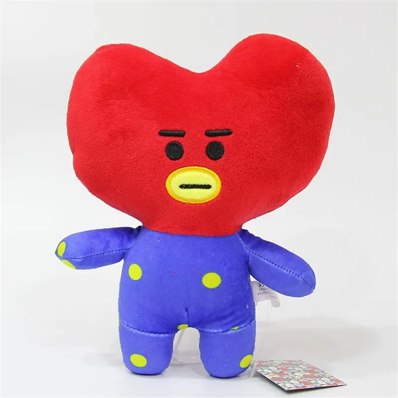 BTS мультфильм милый плюшевый брелок кукла плюшевые игрушки Дамы автомобилей