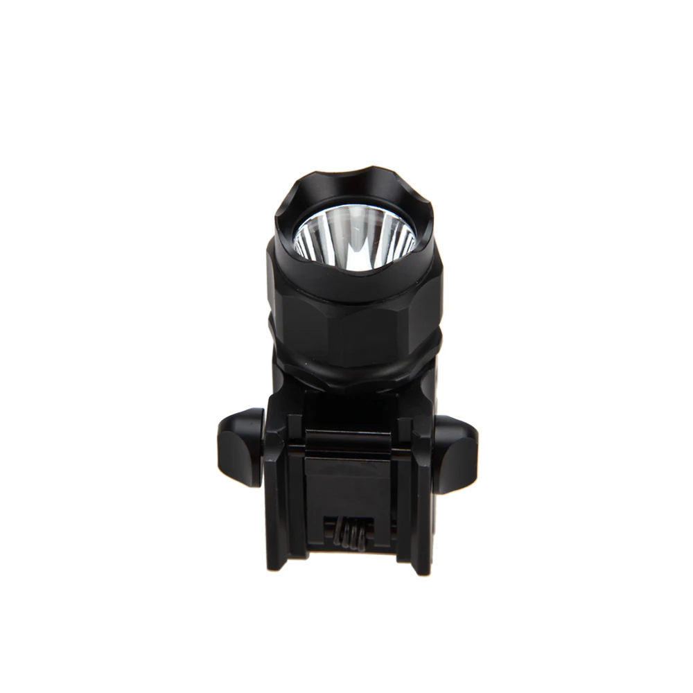 Ferroviário para Glock Arma para 20mm Airsoft Pistola Rápida Destacam Arma Caça Lanterna Tático Rifle 17 19 18c 24 3000lm Luz qd 7 Cheap Luzes de armas