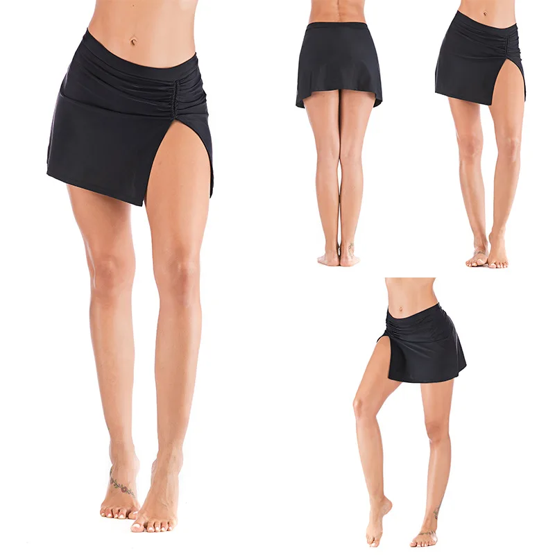 2019 New Womens Bikini Bottom Black Hollow Out Lace Bathing Short Beachwear Biquini Swim Shorts Ladies Swimsuit