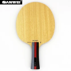 Paleta de Tenis de Mesa Sanwei incluso 7 Defensa 7 Contrachapado para Defensiva Pips-Larga / Pips-Out Raqueta de Ping Pong Bate Paleta Paleta de Tenis de Mesa Sanwei incluso 7 Defensa 7 Contrachapado para Defensiva Pips-Larga / Pips-Out Raqueta de Ping Pong Bate Paleta