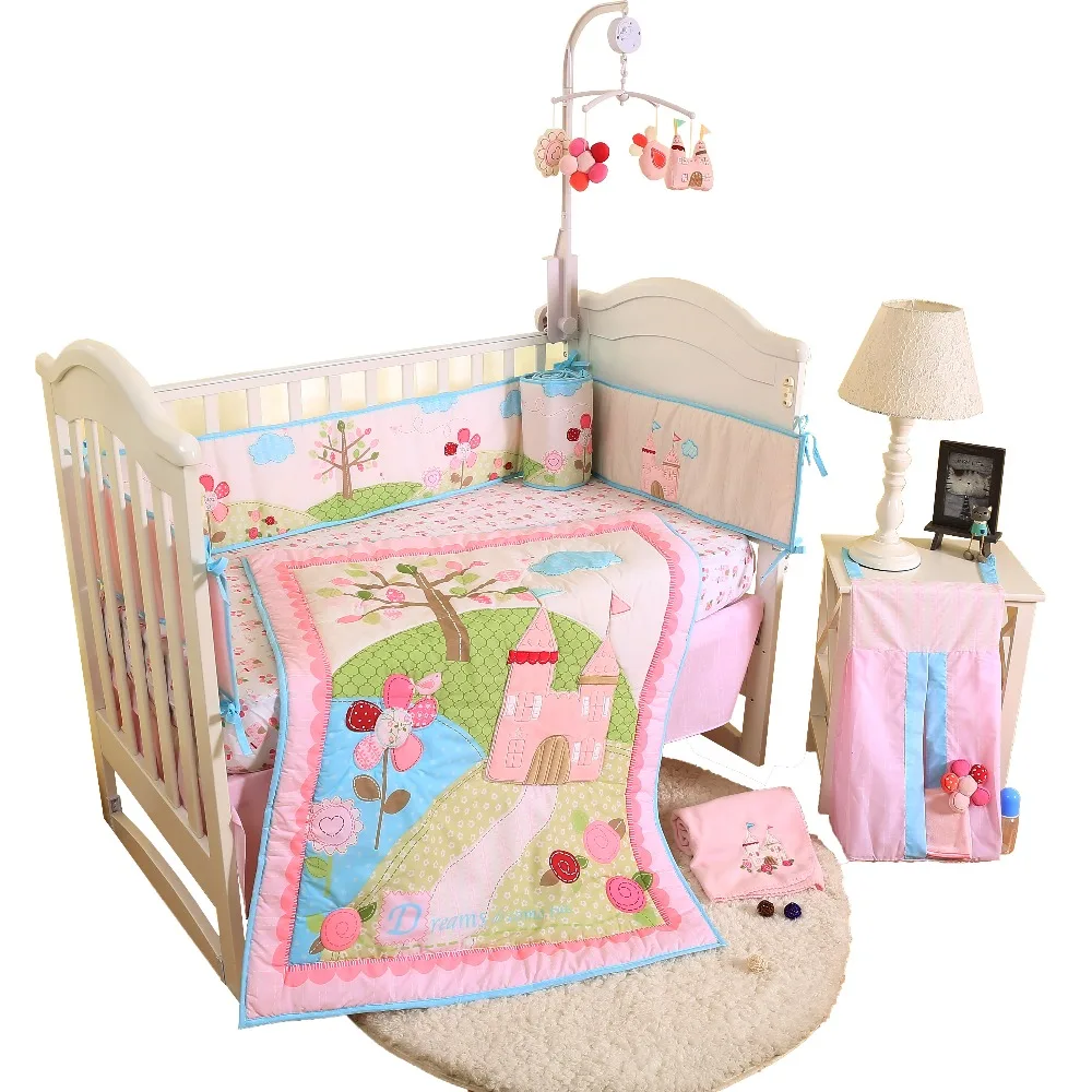 

cartoon theme 100% cotton for baby bedding set