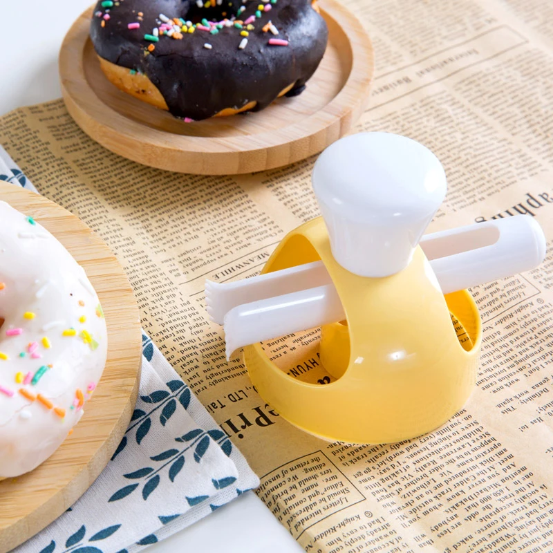 DIY Doughnut Cutter Biscuit Stamp Mould ... Donut Cake Mould with Dipping plier