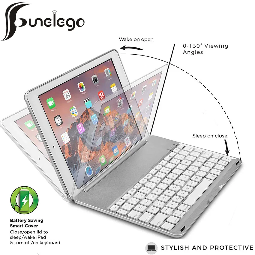 Bluetooth для IPad Air 9 7 Беспроводная клавиатура чехол Apple 2018 6th новый iPad цветной