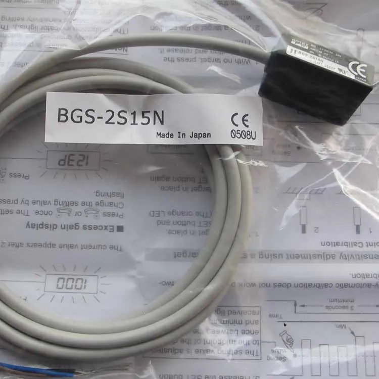 

BGS-2S15N photoelectric switch sensor original authentic warranty for one year
