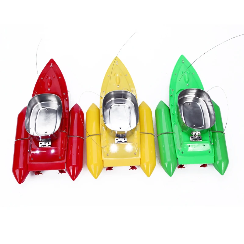 

PDDHKK Wireless Remote Control Fish Finder Boat Toy 300m Mini RC Bait Boat with 2600MAH Battery High Speed for Children&Adult