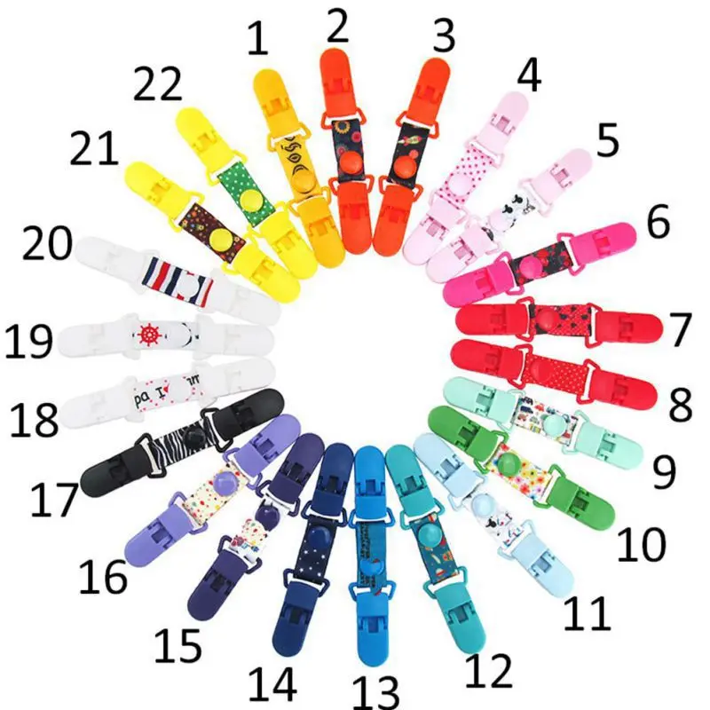 

Children Pacifier Clips Soother Holder Baby Pacifier Clip Chain Dummy Clip Nipple Holder For Nipples