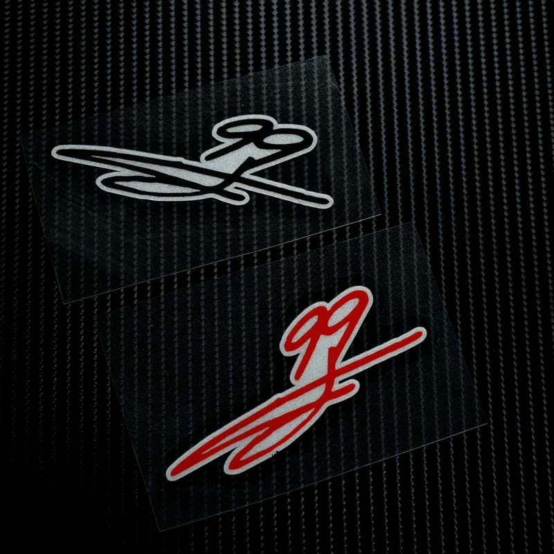 

LS017 Waterproof 99# Jorge Lorenzo Signature Reflective MOTO GP Car Sticker Decals Motorcycle Bike Motocross Helmet Windshield