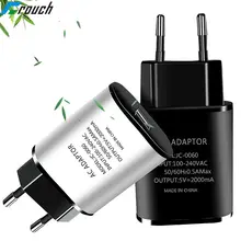 5V 2A EU Plug USB быстрое зарядное устройство мобильный телефон настенный адаптер питания для путешествий для iPhone 6 6s 7 8 Plus samsung S8 S7edge Xiaomi зарядное устройство