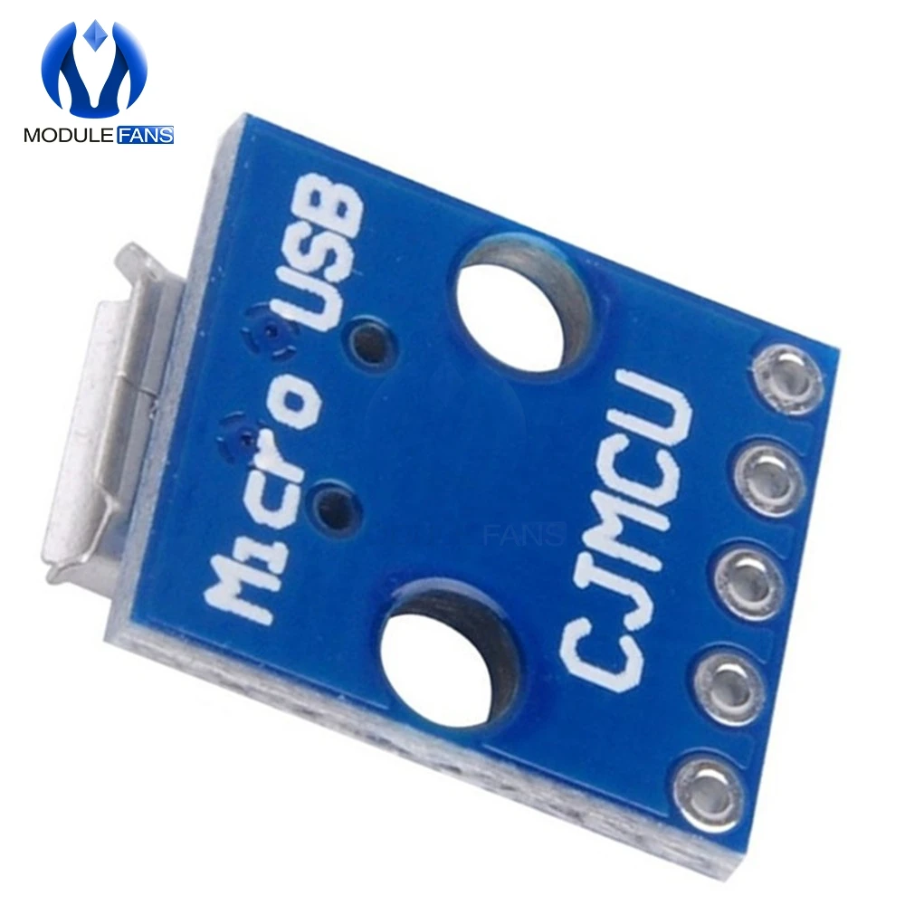 10 шт. CJMCU Breakout модуль питания плата Micro USB интерфейс адаптер 5 В модуль|module micro usb|usb