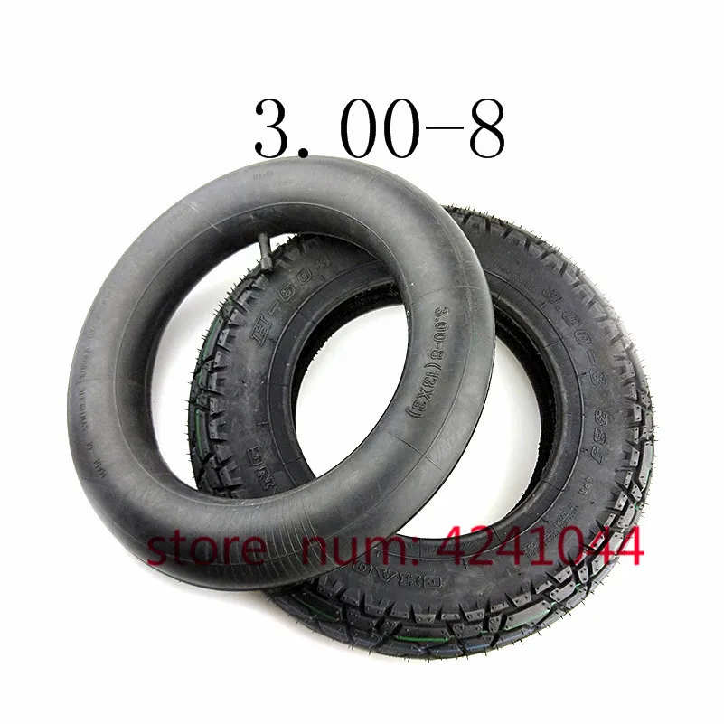 

Free shipping 3.00-8 / 300-8 Tire & inner tube 4PR tyre fits Gas and Electric Scooters Warehouse Vehicles Mini Motorcycle