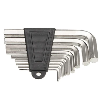 

9Pcs Metric Combination Hex Key Allen Wrench Set 1.5mm to 10mm Key Hand Tool New
