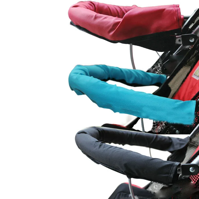 Baby Stroller Oxford Fabric Handle Bar Bumper Bar Cover Carriage Front Handle Cleaning Bumper Bar Cover Baby Pram Pushchair