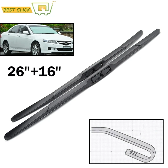 Misima Windshield Windscreen Wiper Blades For Honda Accord 7th Misima Windshield Windscreen Wiper Blades For Honda Accord 7th Generation Europe An Model 26 16 2003 2004 2005 2006 2007