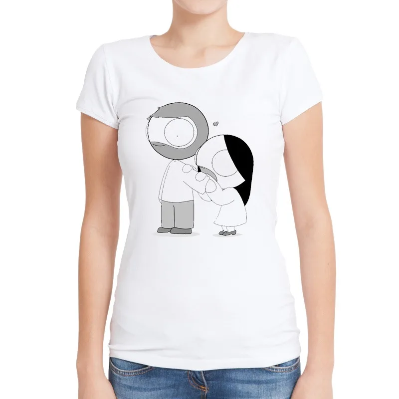 2017-Catana-e-John-In-My-Pocket-Donna-T-Shirt-tasca-John-Stampato-T-Shirt-Manica