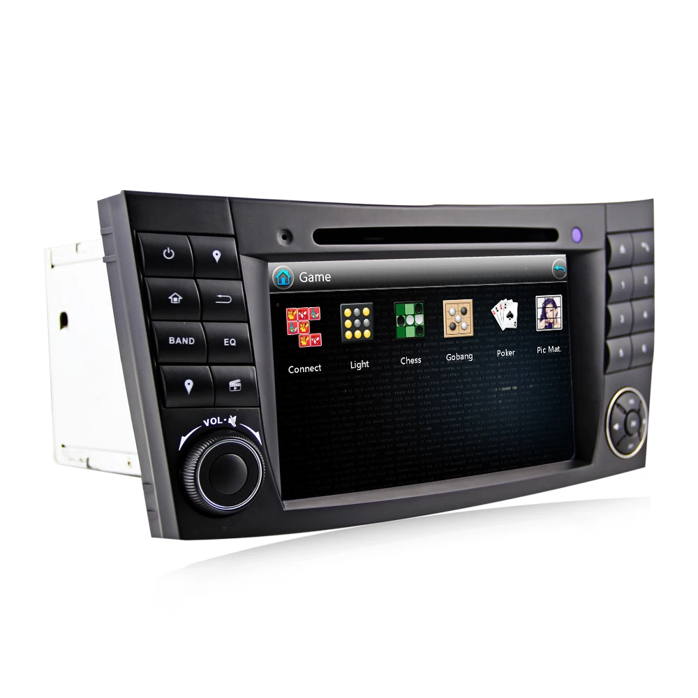Автомагнитола Eunavi 2 Din с DVD плеером GPS навигацией для Mercedes/Benz W211 w222 W463 CLS350 CLS500 CLS55 E200