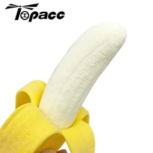 Mochi Squeeze Elastic Banana Simulation Slow Rising Healing Decoration Fun Kawaii Stress Reliever Antistress Toy For Kids banana style pp rubber stress reliever keychain yellow