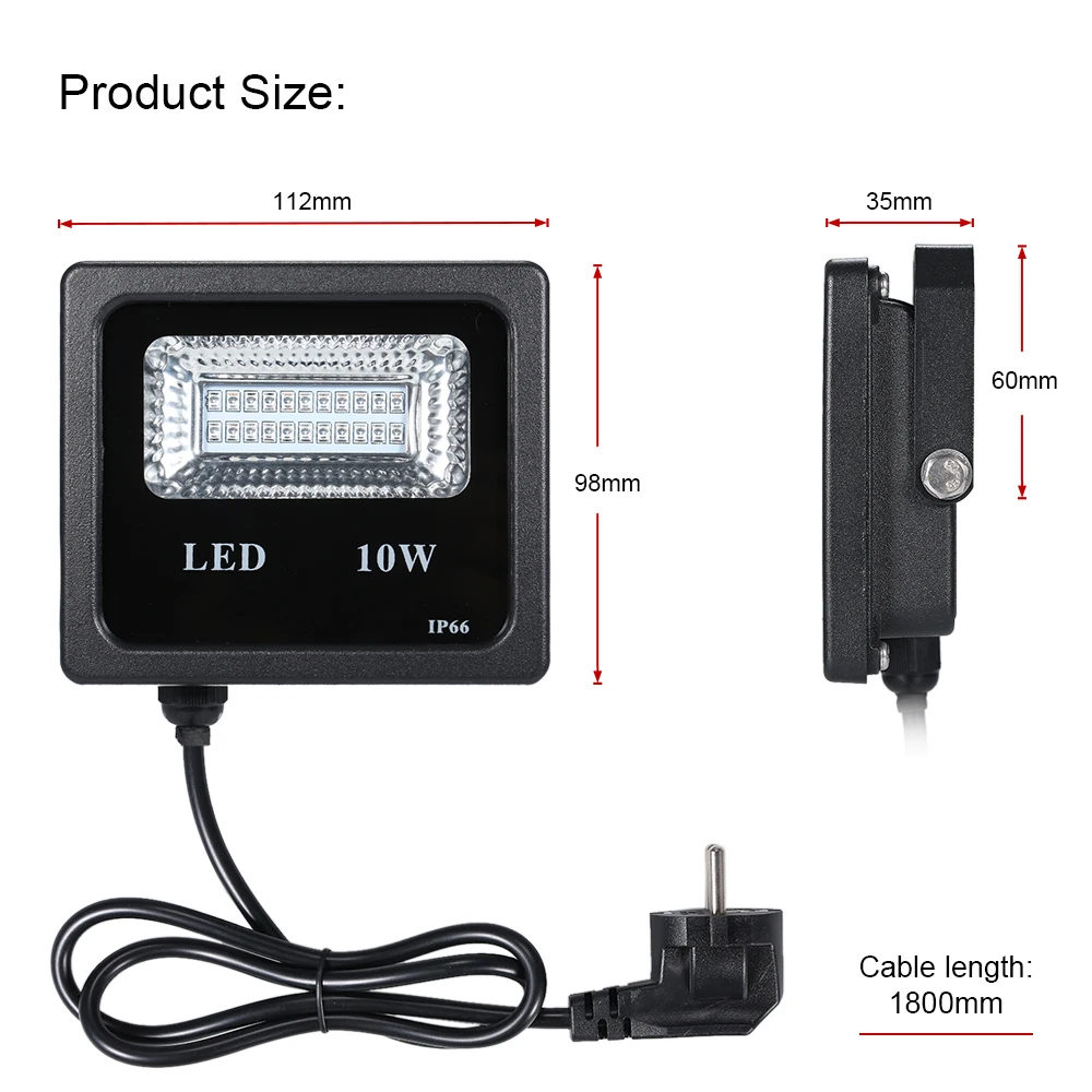 Tomshine AC90-265V 10 Вт светодио дный 22 светодиодных УФ прожектор IP66 сопротивление воды для танцевальной вечеринки DJ шоу Этап осветительное