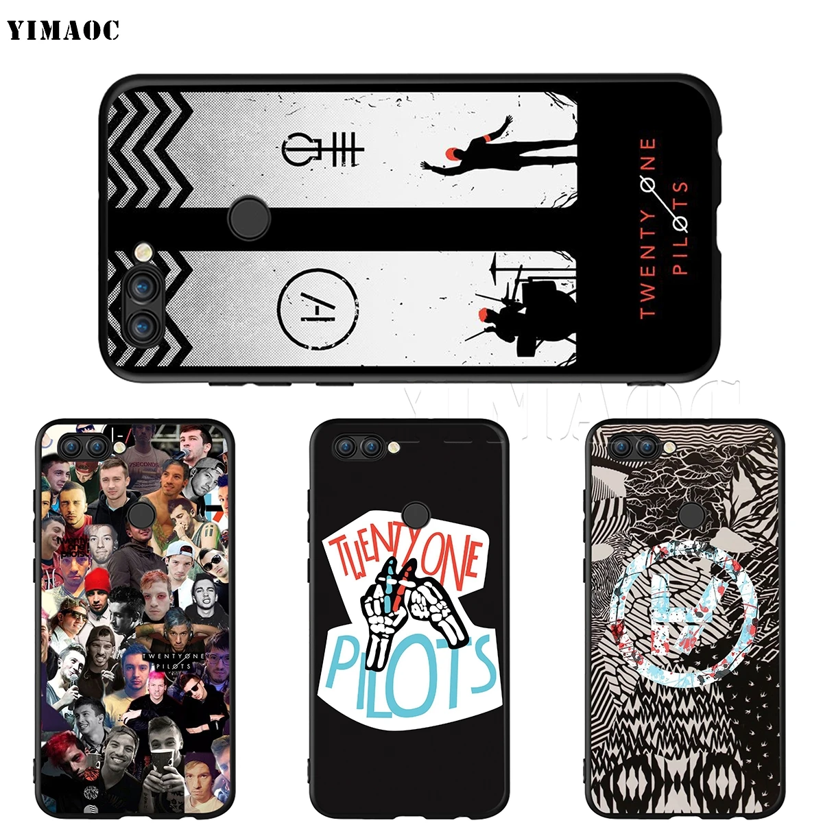 Силиконовый чехол YIMAOC Twenty One Pilots Тайлер Иосиф для Huawei Honor 6a 7a 7c 7x8 9 10 Lite Pro Y6 Prime 2018