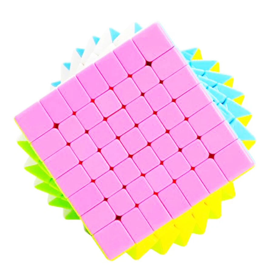 Meilleur Cube magique 7*7*7 Stickerless Vitesse Cube de puzzle 7x7x7 jouet éducatif pour Enfants Racing Formation cubo 7 Couche cube professionnel