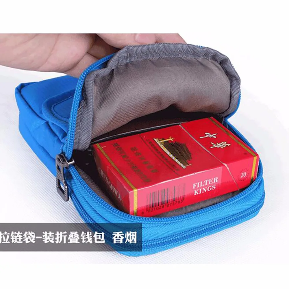 Поясная Сумка унисекс Забавный поясной кошелек с петлями и крючком для