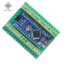 CH340 Nano V3.0 3,0 драйвер контроллера ATMEGA328/P терминал Плата расширения Nano IO Shield простая Плата расширения для Arduino