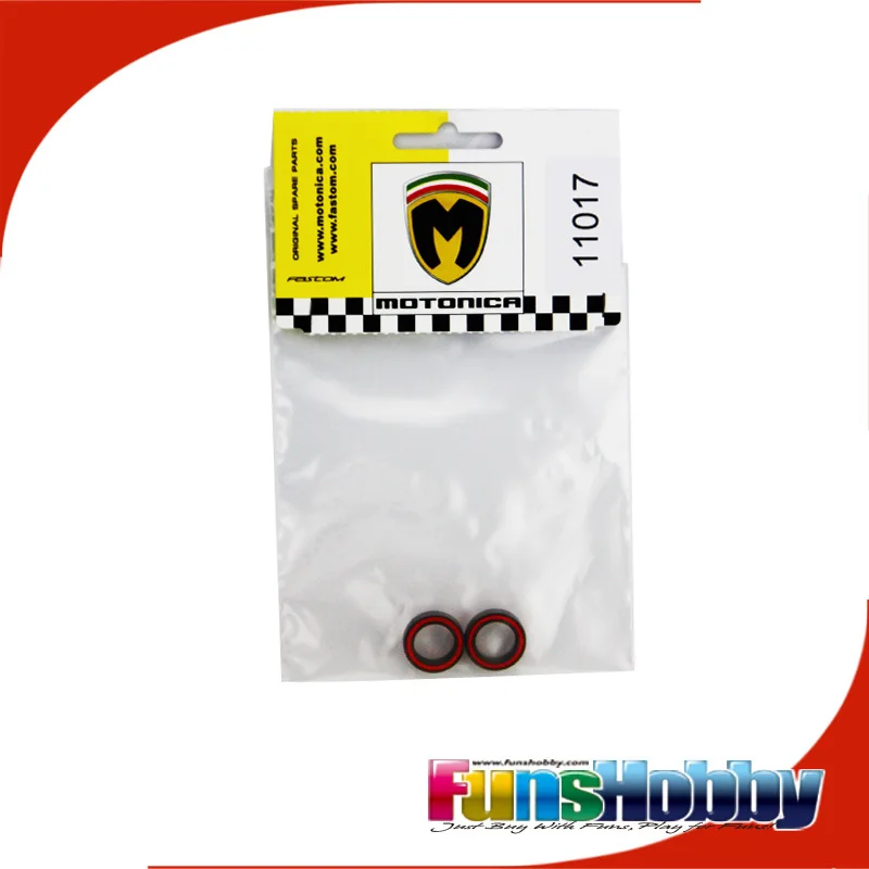 Italia Motonica 1:8 On Road Model Nitro Ricambi Auto Palla Bearing12X18X4 Xso Rosso Scudi Di Gomma Applicato A P8C P8F P81 ( Cod . 11017R02 )