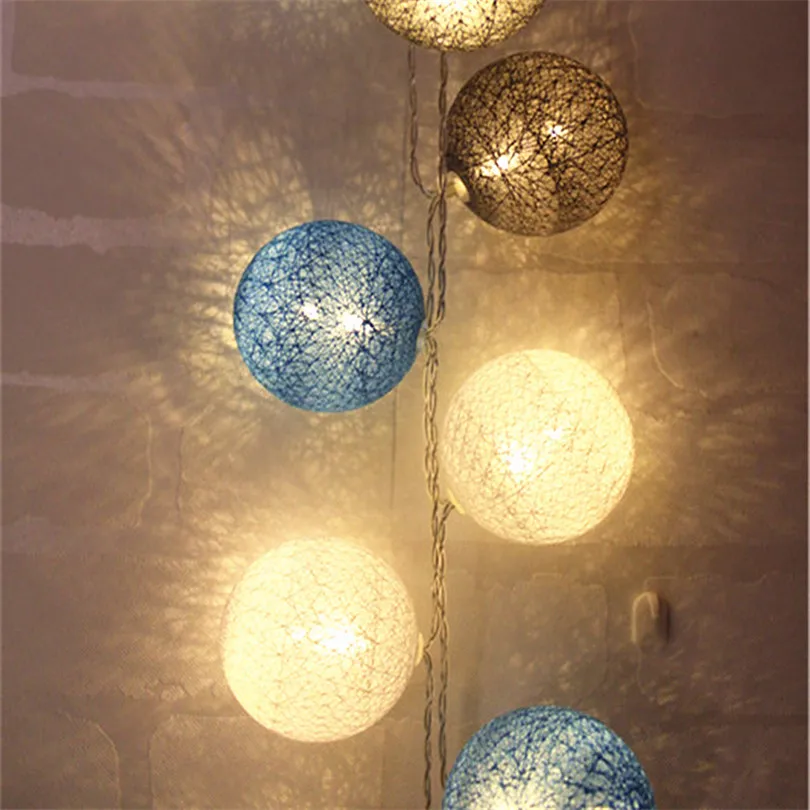 White-Blue-Gray-Indoor-Decoration-Cotton-Ball-Led-String-Light-Baby-Shower-Summer-Party-Decor-5cm (5)