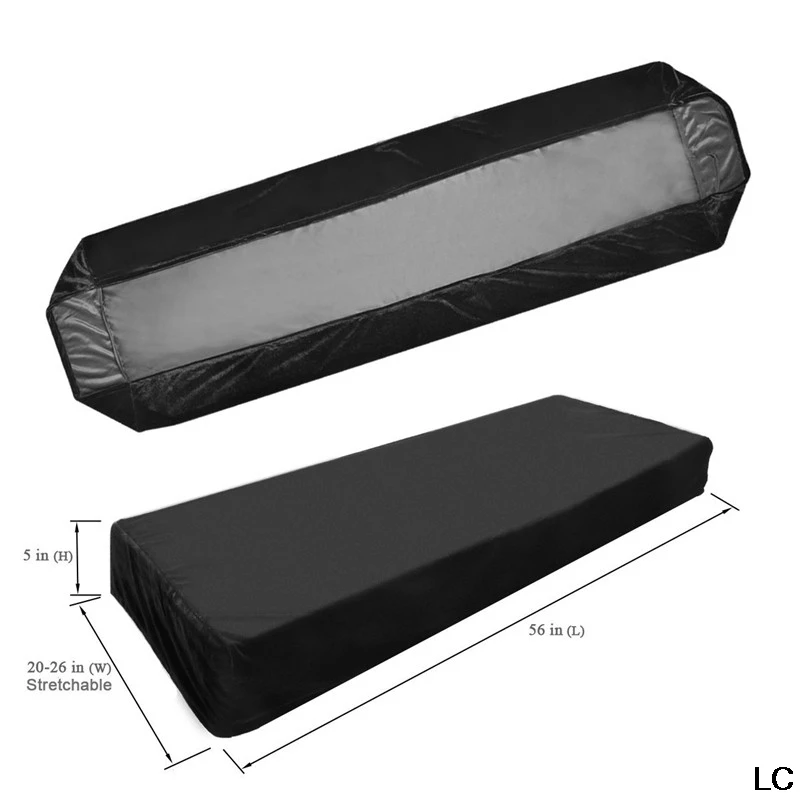  Stretchable 88-key Electronic Piano Dustproof Thickened Piano Keyboard Dust Cleaning Sheet 61 Keys 