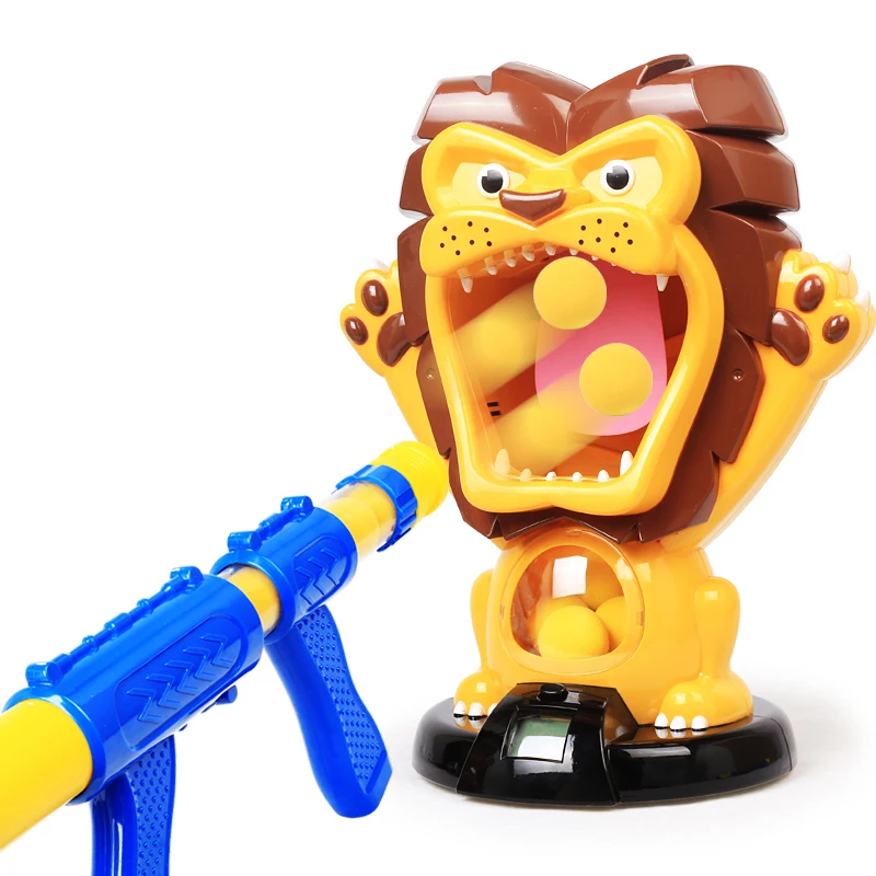

Bkk Children's Toy Gun Simulation Model Aerodynamic Can Launch Bullets Safety Soft Bullets Baby Intelligence Parent-Child Combat