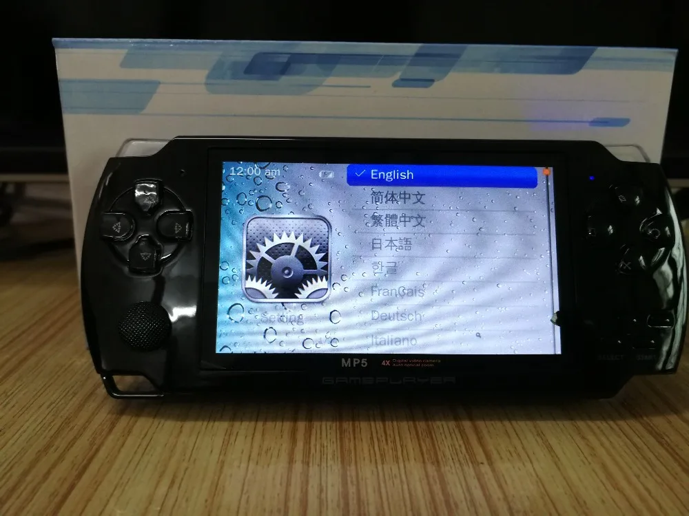 10 шт/20 шт/30 шт/50 шт DHLhandheld игровая консоль настоящая 8 Гб Память портативная