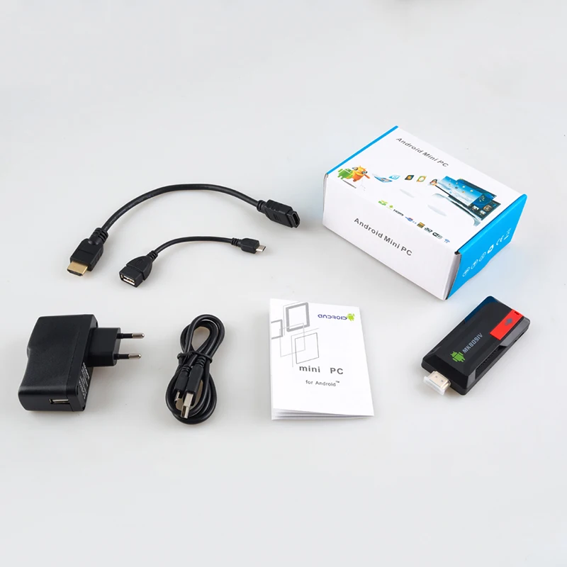 Четырехъядерная ТВ приставка kebidumei 1080P RK3188T для MK809IV Android 7 2 ГБ 8 плеера HDMI Bluetooth 4 0 Wi