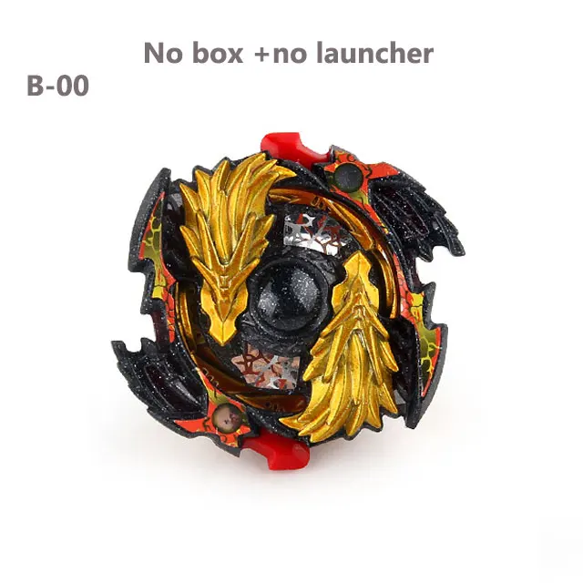 Топовые пусковые устройства Beyblades metal fusion B-144 Burst игрушки GT Arena Metal God Bayblade GT spinning top Bay Bey Blade лезвия игрушки - Цвет: B00