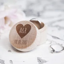 Personalized Wedding Ring Box Wedding Decor Customized Wedding Gifts Wooden ring holder box Rustic Wedding Ring