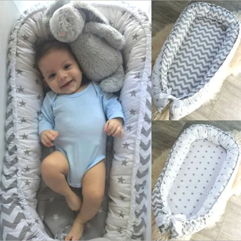 

Baby Nest Bed Crib Portable Removable Baby 100% Cotton Bionic Bed Neonatal Multifunctional Washable Separated Uterine Bed Bebe