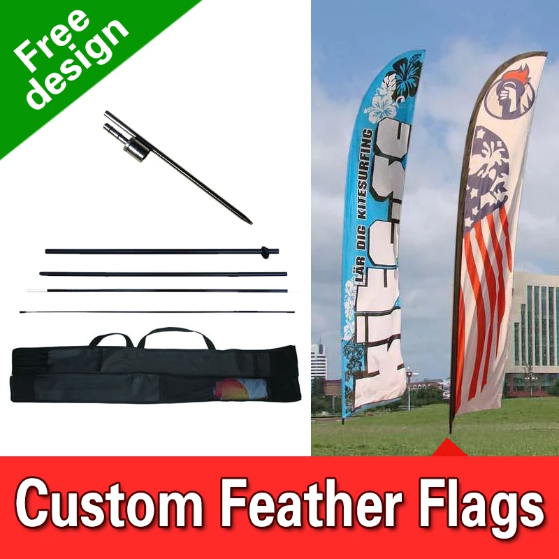 Free Design Shipping Double Sided In Ground Spike Advertising Double Sided In Ground Spike