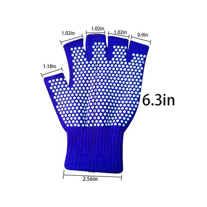 Women/Men Training Gym Gloves Body Building Sport Fitness Weight Lifting Gloves Soft Yoga Gloves Non-Slip Fingerless Design
