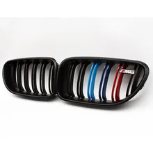 2012 2013 2019For BMW F06 гриль 6 серии F06 F12 F13& M6 переднего бампера v-стиля углеродного волокна передняя решетка