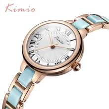 KIMIO Retro Watch For Women Clock Roman Numerals Color Band Rose Gold Bracelet Women's Watches Brand Luxury Fashion Ladies Watch KIMIO Retro Watch For Women Clock Roman Numerals Color Band Rose Gold Bracelet Women's Watches Brand Luxury Fashion Ladies Watch