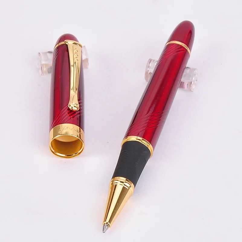 Высокое качество Золотой зажим 22 цвета на выбор JINHAO 450 металл/роликовый шар/шариковая ручка школьные принадлежности канцелярские принадлежности