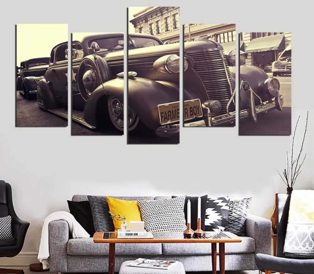modern car wall art painting Canvas Pictures print Wall print home