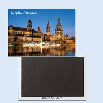 

Elbe River, Dresden, Germany, Magnetic refrigerator stickers, tourist souvenirs, small gifts 24752