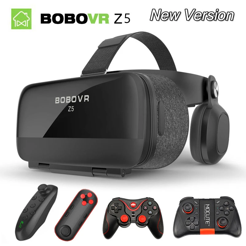 bobovr Z5/bobo vr Z5 очки виртуальной реальности 120 FOV 3D очки google картон с гарнитурой стерео коробка для смартфонов